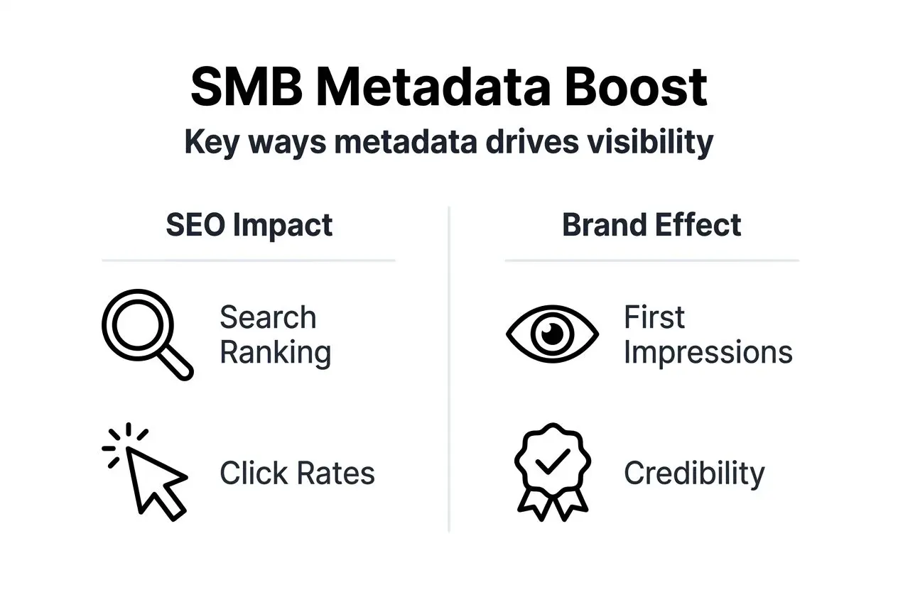 Infographic on SMB metadata benefits overview