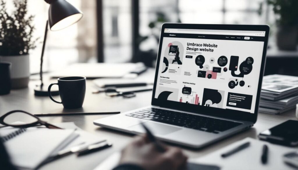 how to design a umbraco website for startup