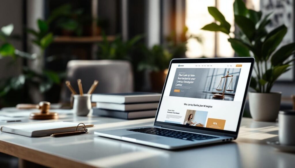 how to design a wordpress website for law firm
