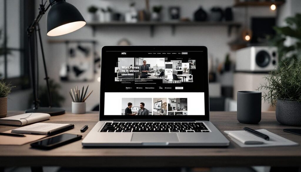 how to design a wordpress website for tech