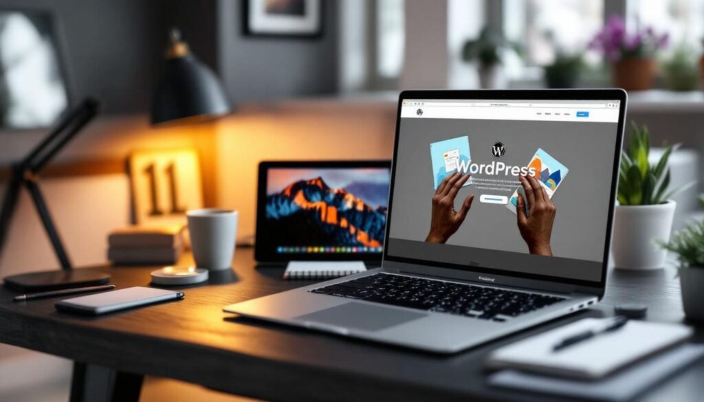 how to design a wordpress website for startup