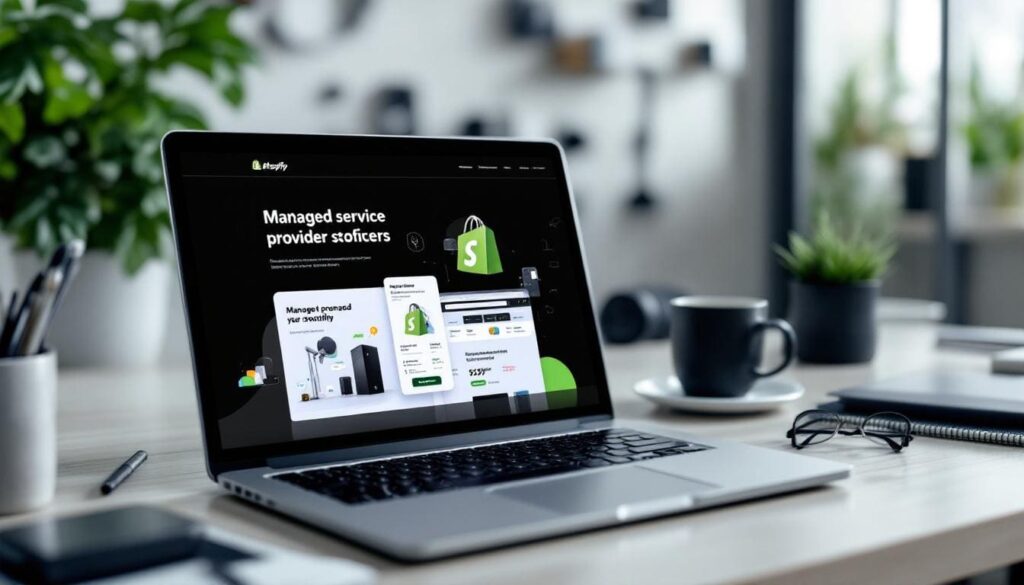 how to design a shopify website for msp