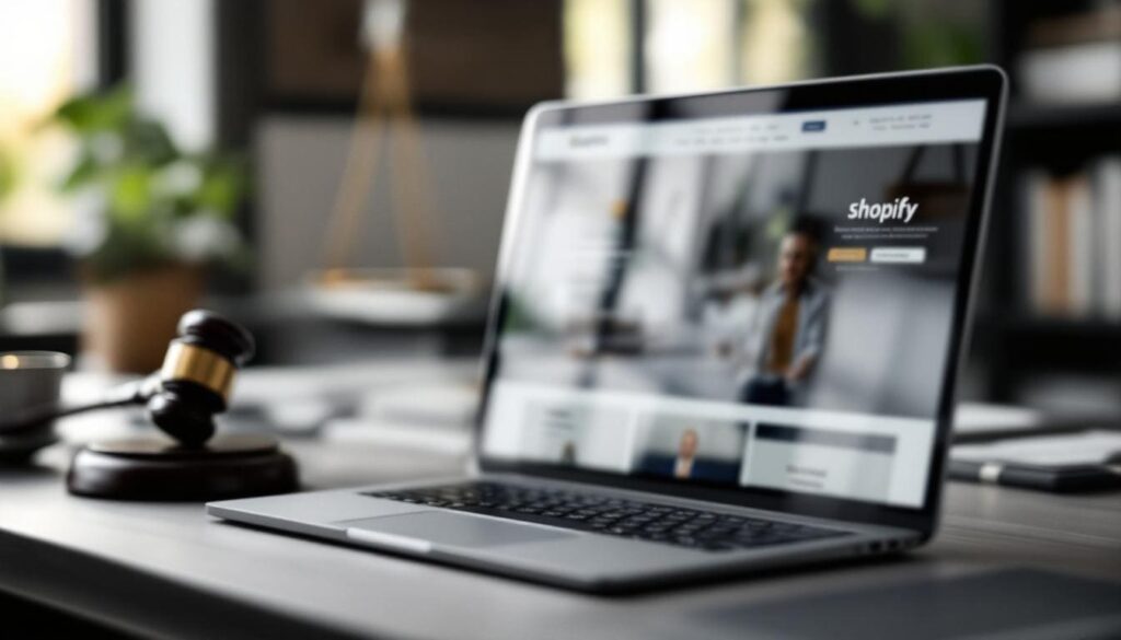 how to design a shopify website for law firm