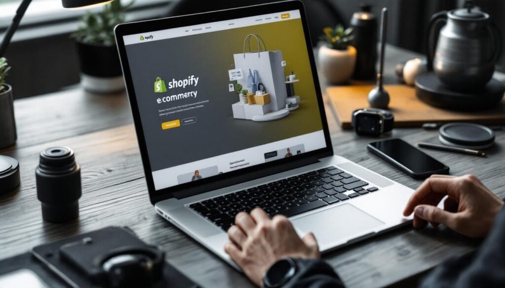 how to design a shopify website for tech