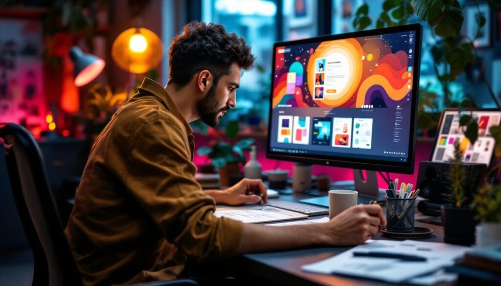 how to design a custom website for graphic designer