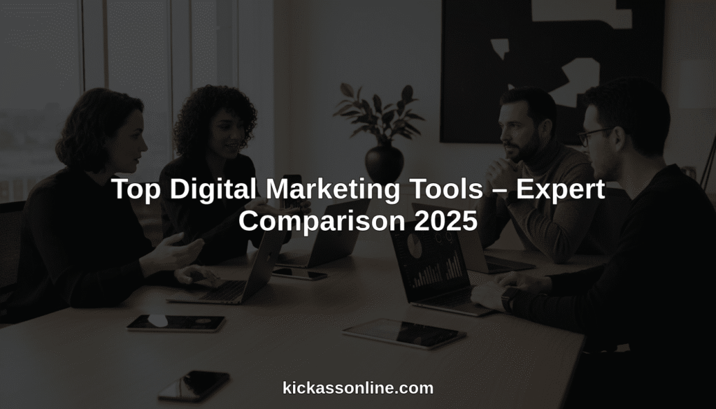 Top Digital Marketing Tools – Expert Comparison 2025