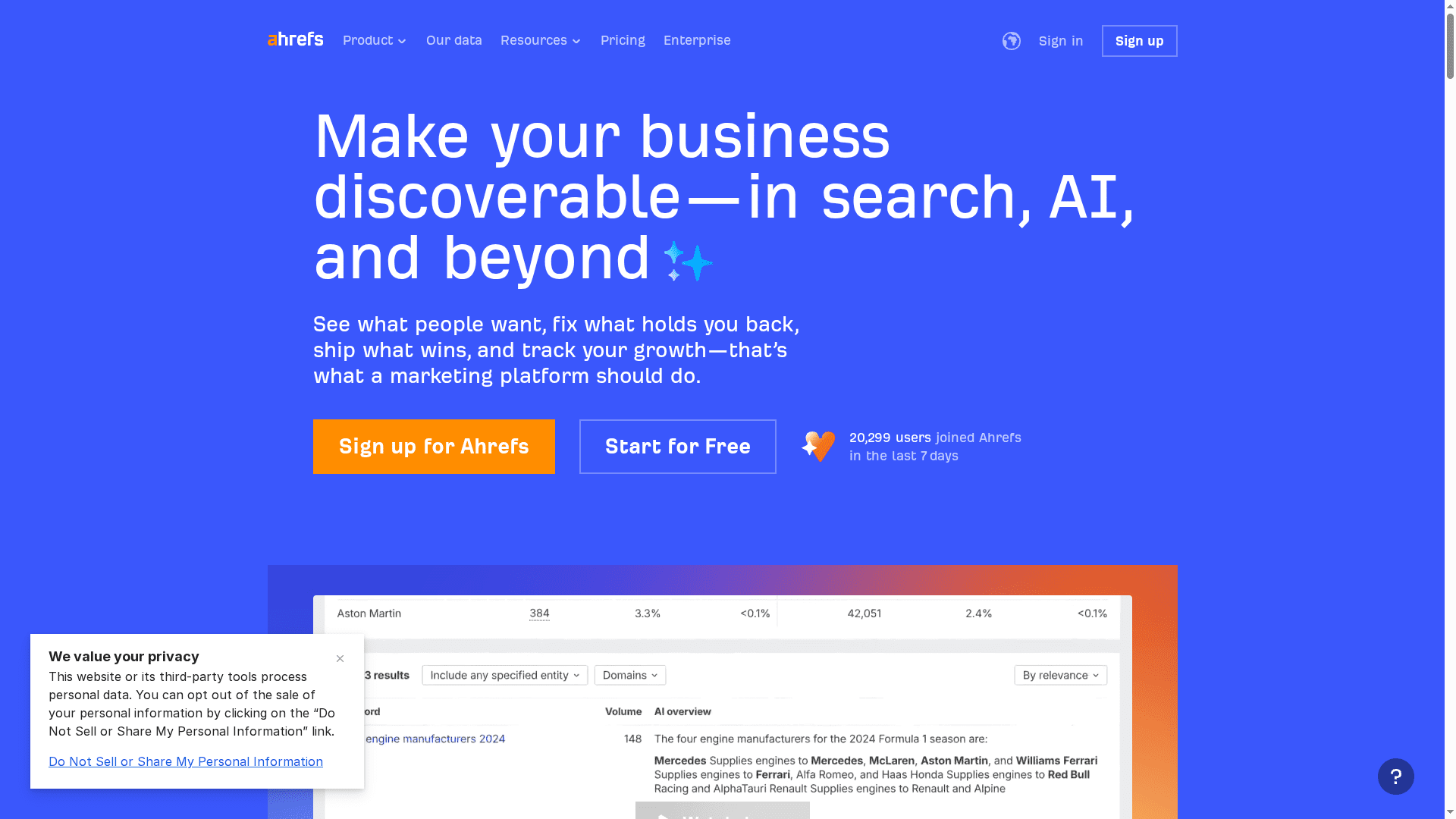 Product Screenshot