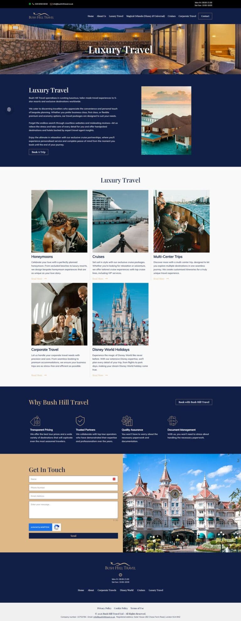 Luxury Page