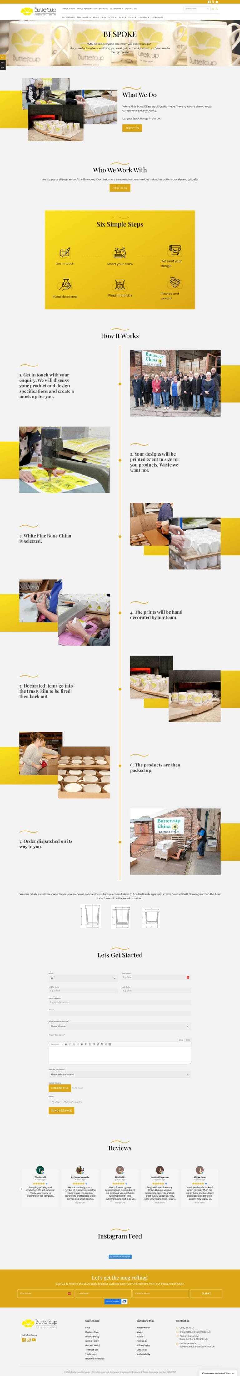Bespoke Page