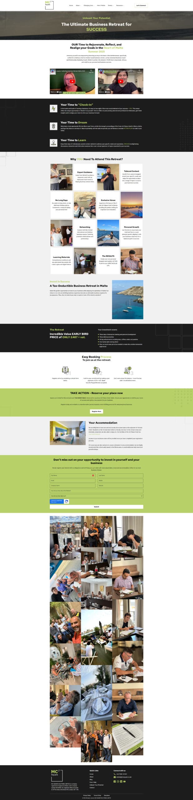 Event Page