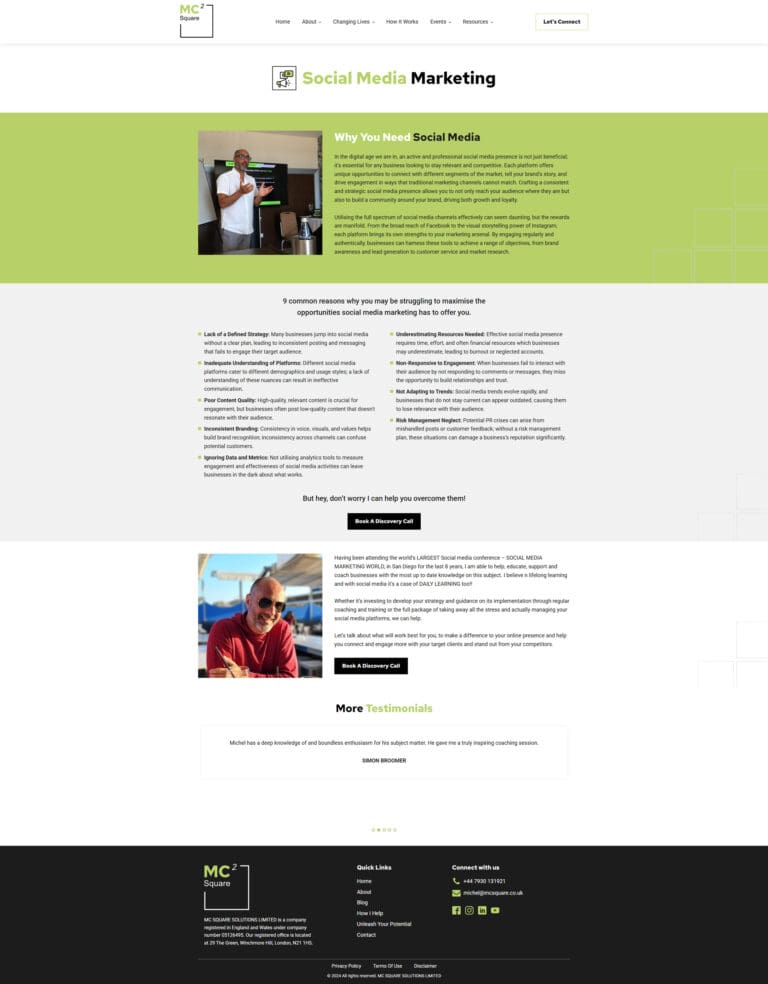 Service Page
