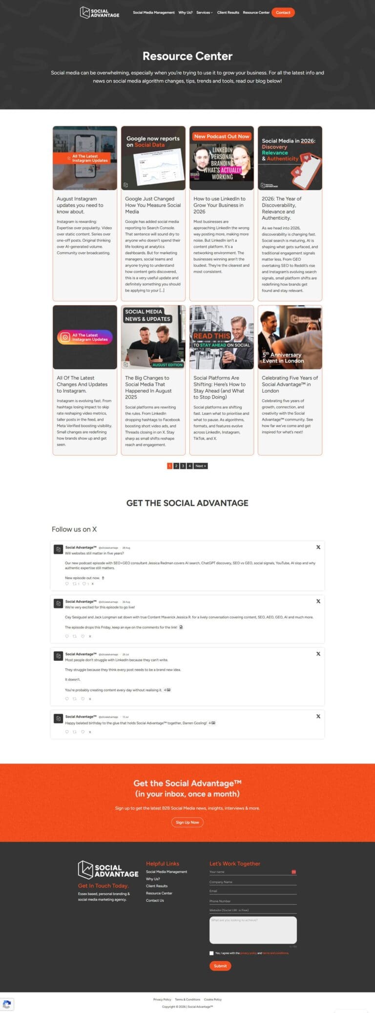 Resources Page