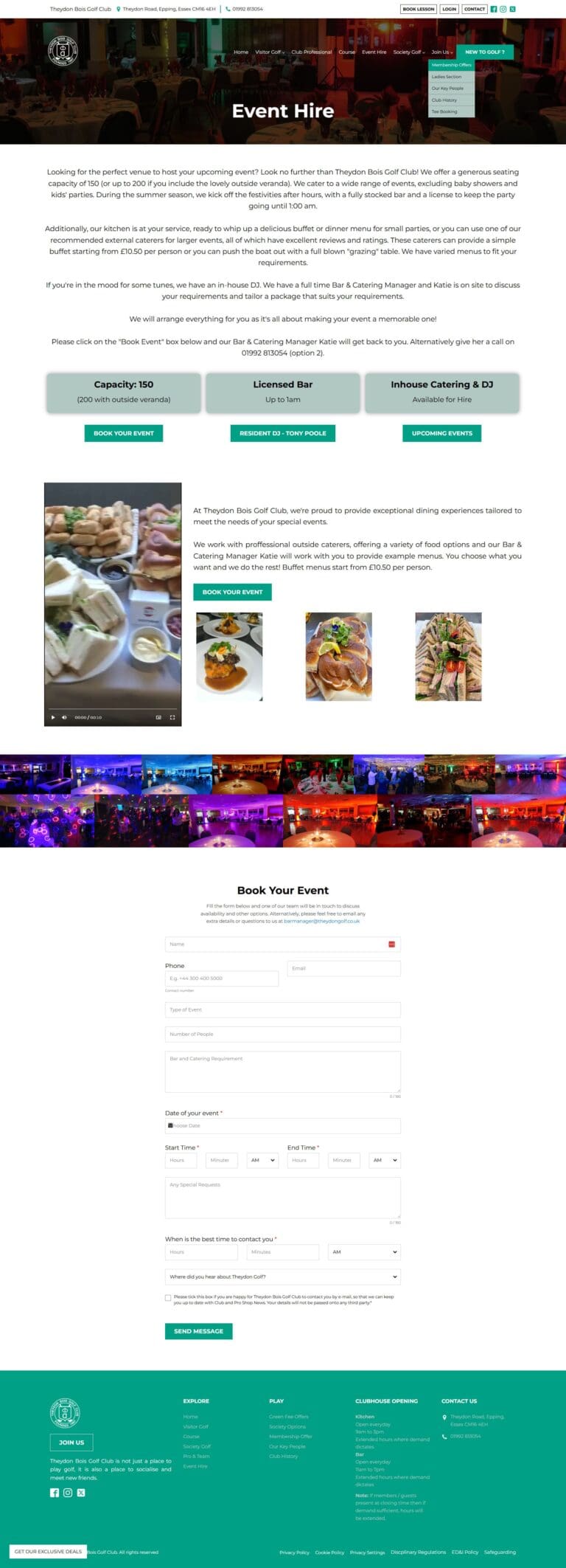 Event Page
